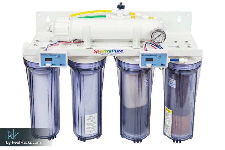 Spectrapure RO/DI filtration system for reef tanks